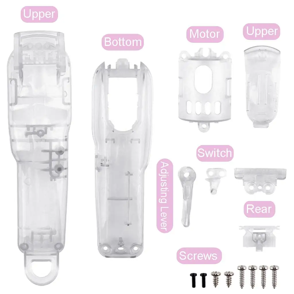 Front Rear Motor Housing Shell Cover for Wahl 8148/8591/8504 Cordless s