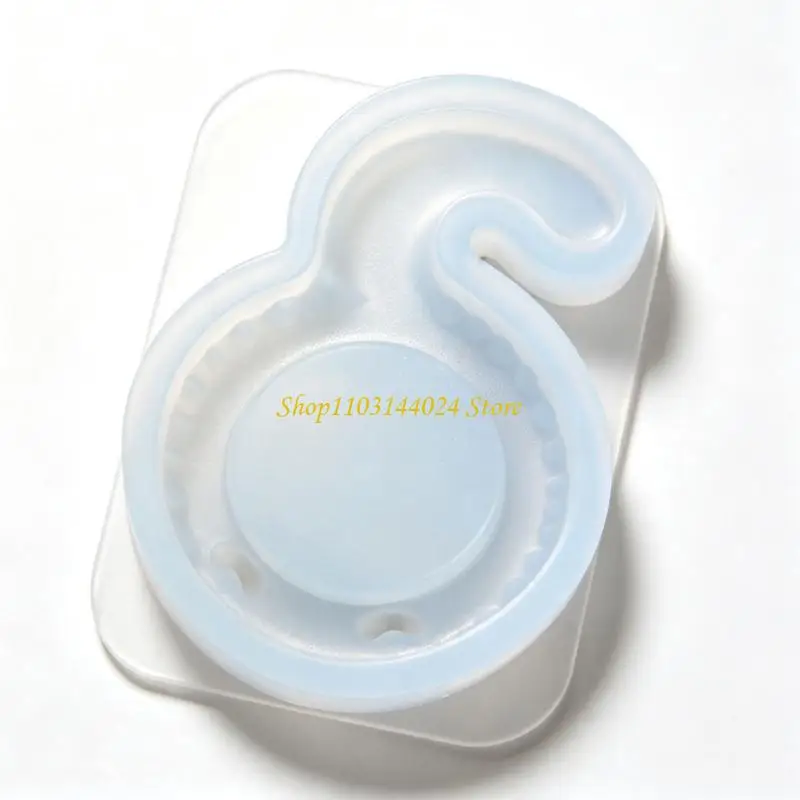 N5KE Silicone Cats Tray Mold with Sculpted Ears, Recessed Center, and Curled Tail for Decorative Resin and Plaster Crafts