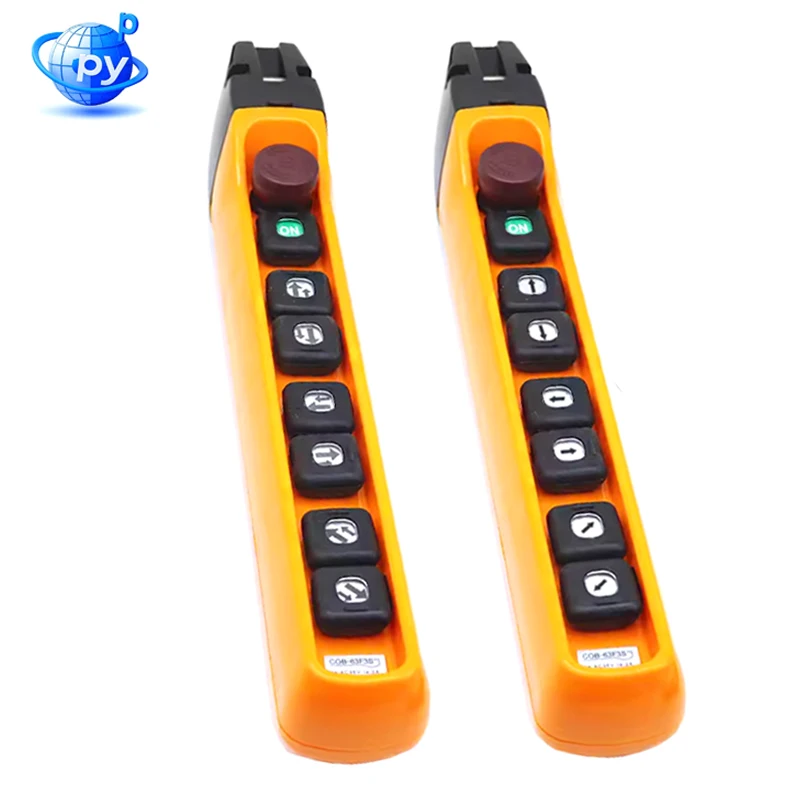 

COB-3F3S Rainproof IP65 Crane Control Handle Switch, Multifunctional Single/Double Speed for Overhead Crane/Electric Hoist
