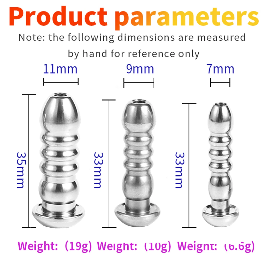 Male Stainless Steel Urethral Plug Urethral Dildo Sounding Penis Plug Urethra Stimulate Dilator Masturbation Rod Sex Toys For Me