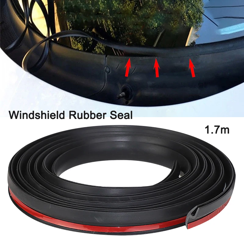 w samochodzie 1,7 м, резиновое уплотнение, самоклеющееся лобовое стекло, люк на крыше, пылезащитная уплотнительная лента для лобового стекла приборной панели автомобиля
