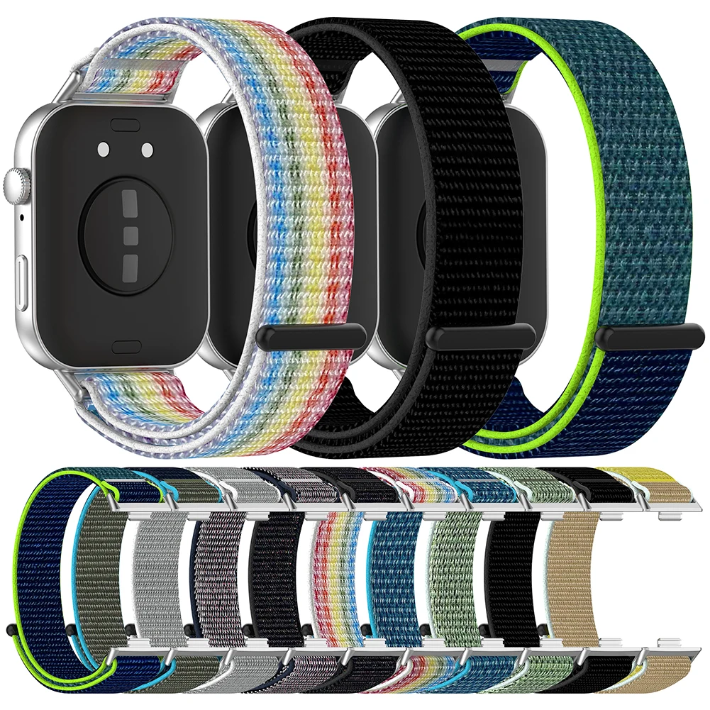 Nylon Loop Strap For Huawei Watch Fit 3 Sport Breathable Replacement Bracelet Wristband For Huawei Watch Fit 3 Strap Accessories