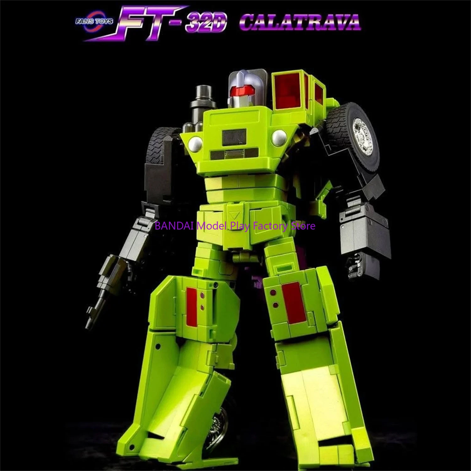 【Primera Edición】Figura de Acción FansToys FT-32D FT32D Devastator Calatrava Long Haul Mp Ratio, Transformable Original