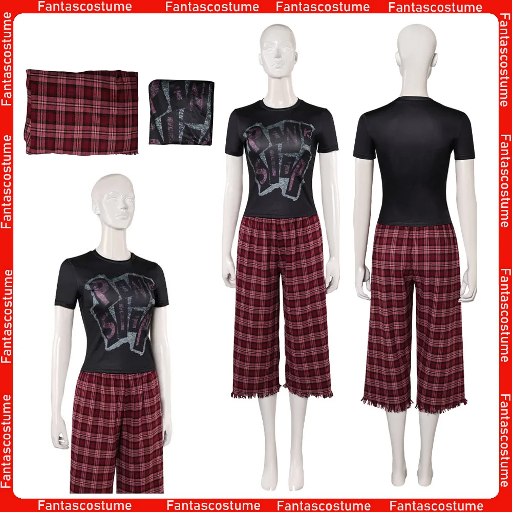 

Anna Coleman Cosplay Costume Adult Women Freakier 2025 Movie Roleplay Friday Shirt Pants Outfits Halloween Carnival Party Suit