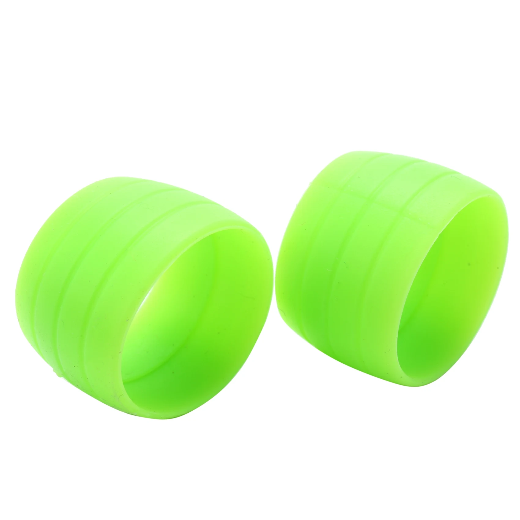 2Pcs Bicycle Handlebar Tape Fixing Loops Road Bike Handle Grip Wrap Holding Rings Cycling Bartape Strap Belt Fasten Sleeve Green