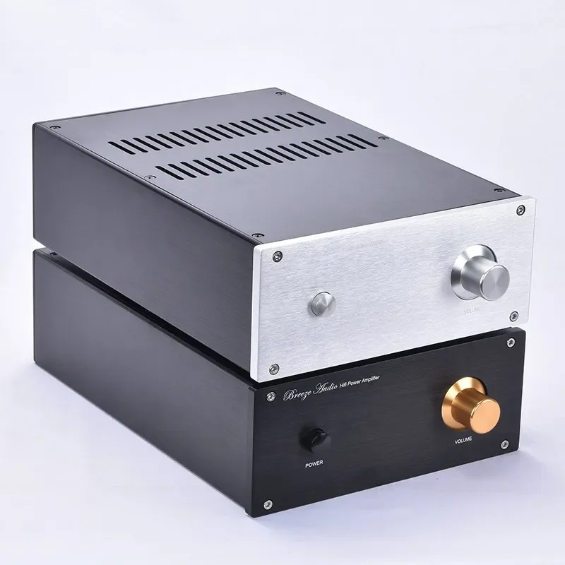 BRZHIFI JC229-3 Aluminum Case Power Amplifier Chassis DIY Customized Machine Shell 220*311*90 mm