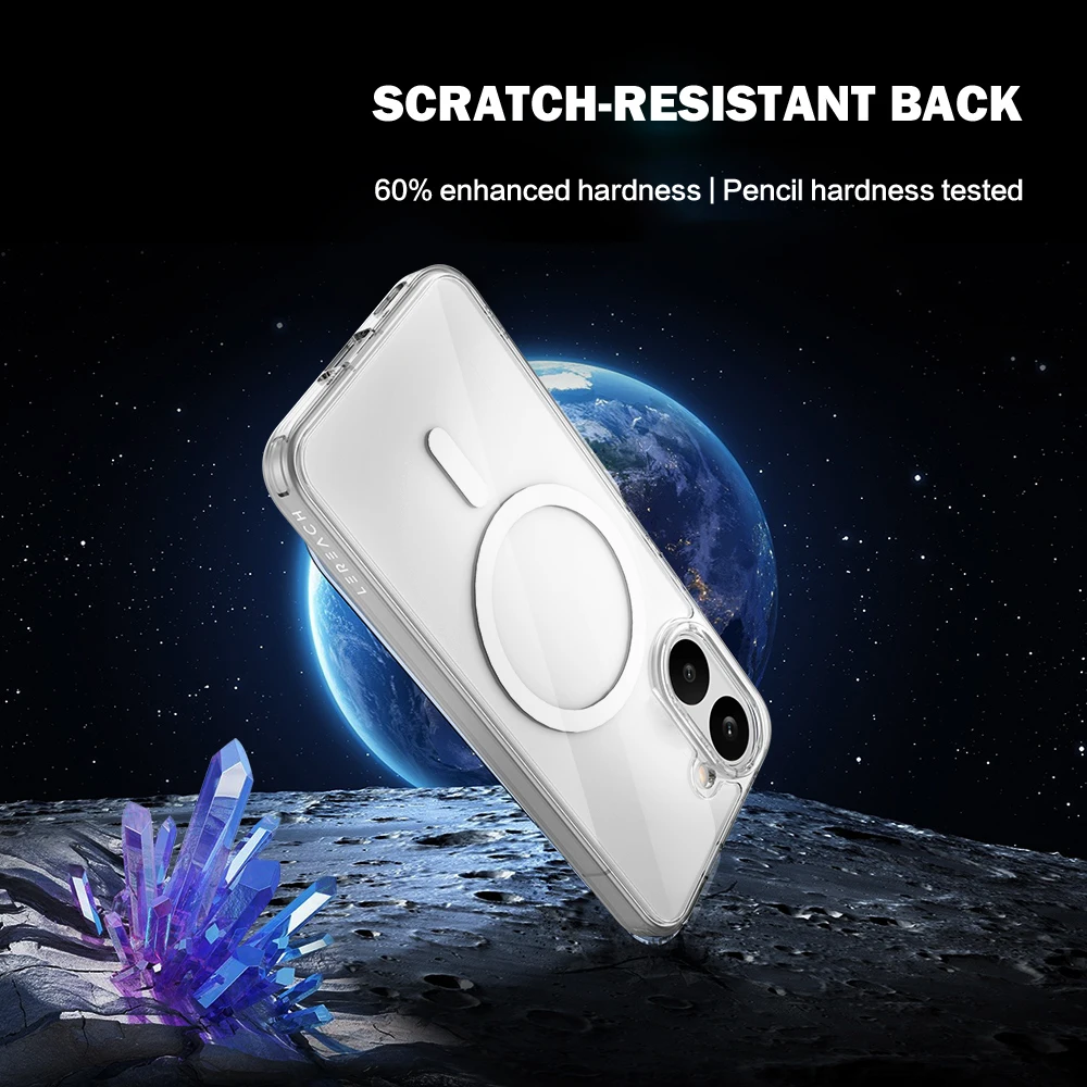 Für Poco X8 Pro Hülle Magnetische Hartschale TPU+PC Transparente Sturzsichere Handyhülle für Poco X8 Pro – Detail 6