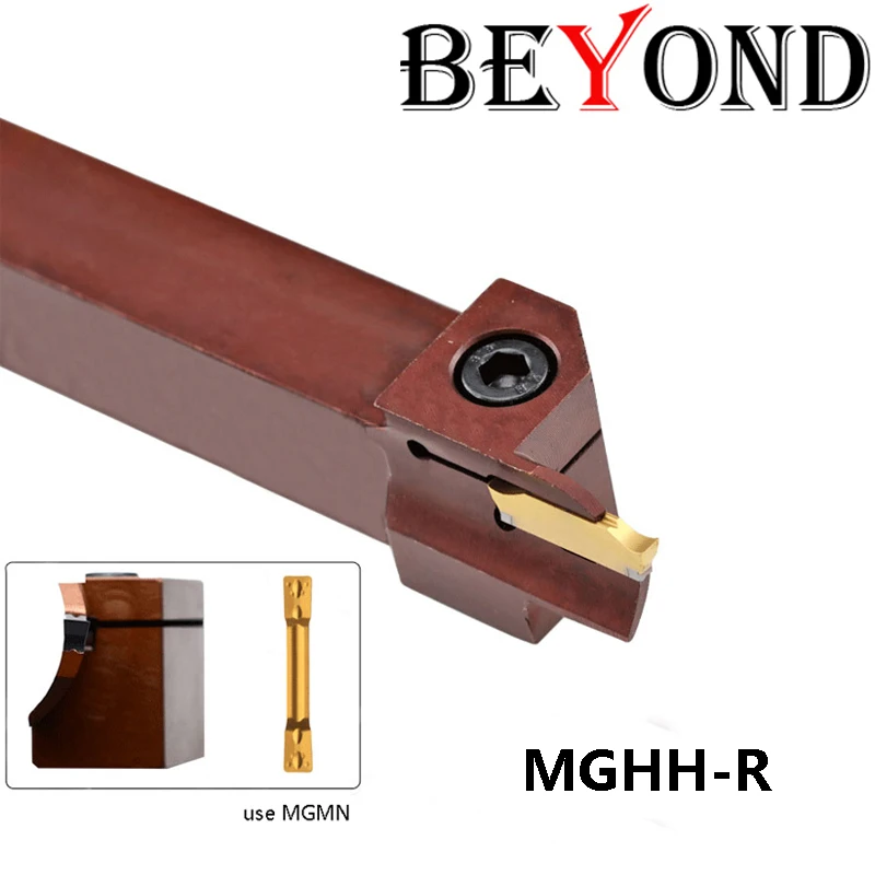 

BEYOND MGHH MGHH216 MGHH220 MGHH225R MGHH320R MGHH420 MGHH520 MGHH525 Grooving Turning Tool Lathe CNC Shank Spring Steel Inserts