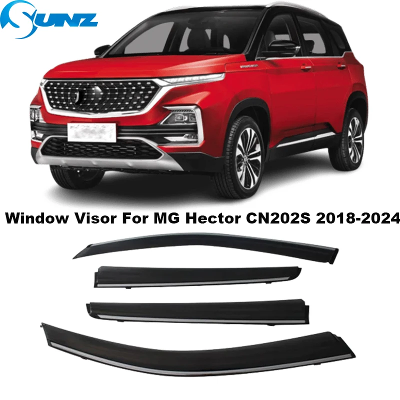 

Car Window Visor For MG Hector CN202S 2018 2019 2020 2021 2022 2023 2024 Wind Shields Sun Rain Guards Car Window Deflector Visor