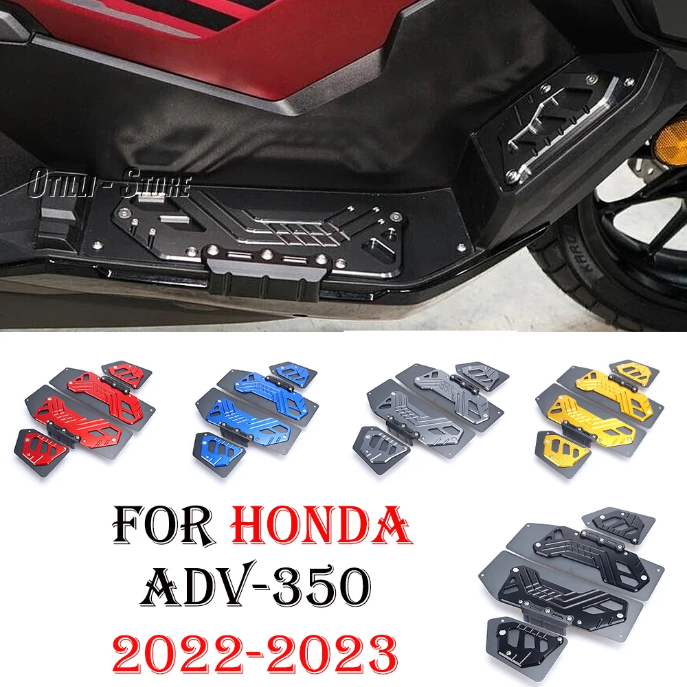 

Новинка, аксессуары для мотоциклов ADV350 2022 2023, подножки для ног, подножки, педаль, подножка, защитная пластина для HONDA ADV 350 ADV-350 adv350