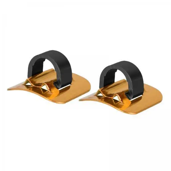 4x 2 Pieces Bike Clip Housing Clamp Buckle Guide Alloy Aluminum Sturdy Installation Suitable for Folding Bike BMX Road Bike