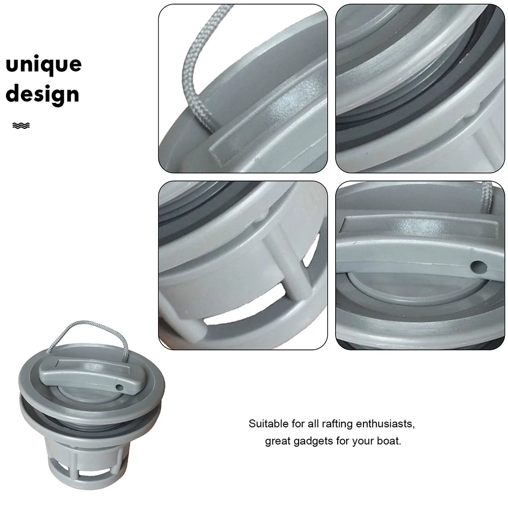 

Inflatable Valve For Kayak Boat Plastic Air Adapter Fast Deflation Multi-Hole Attachment Rafting Accessories