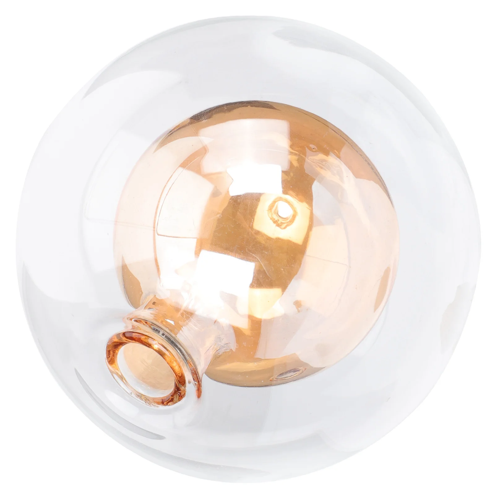 

Simple Sophisticated Glass Lampshade Firefly Chandelier Durable Elegant Natural Lighting for Living Dining Room Kitchen Study