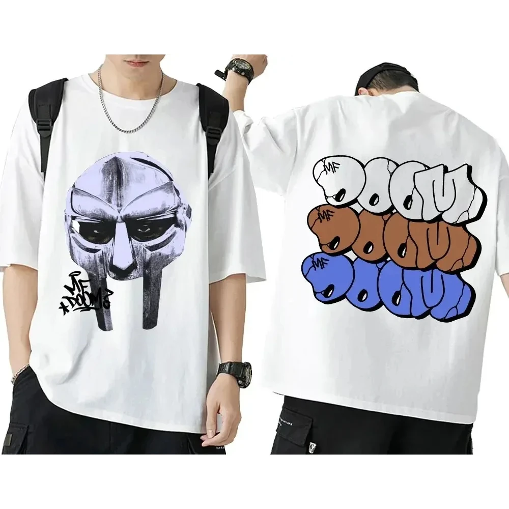 Singer Mf Madlib Madvillain Graphic T-Shirt uomo donna Casual 100% cotone T-Shirt oversize top maglietta Hip Hop maschile Streetwear