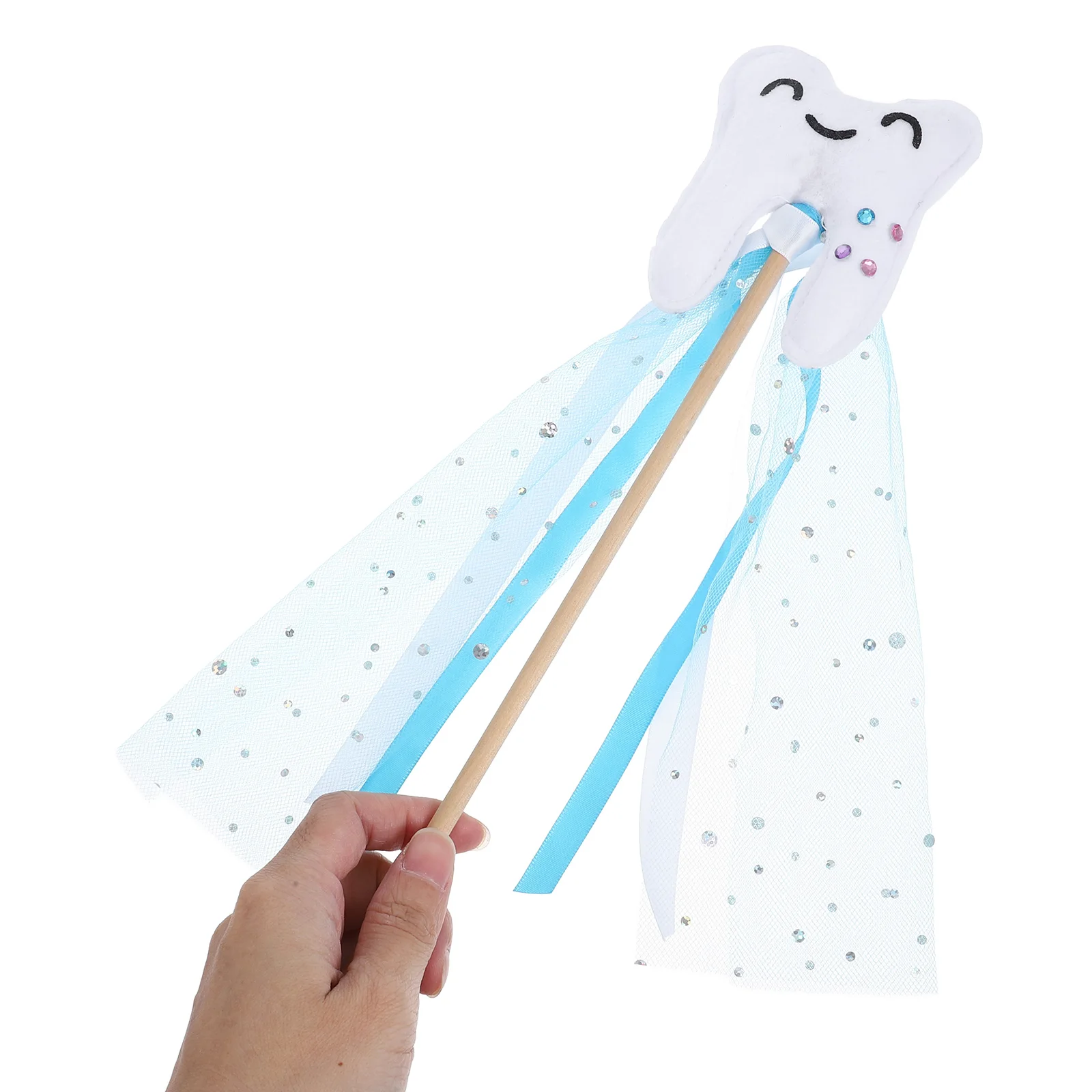 

Fairy Wand Props for Kids Party Performance Blue Lightweight Sticks Toys Accessories Christmas Decorations