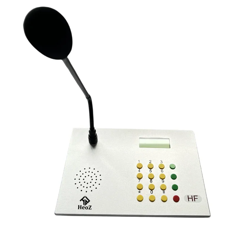 

VOIP SIP 2.0 Управляемая консоль экстренного вызова для настольного использования с ЖК-дисплеем и гибким кронштейном