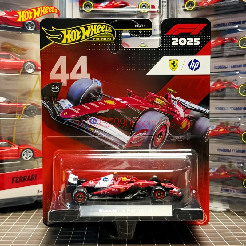 Hot Wheels Die Cast Model Car Scuderia Ferrari Hp 44 1 64 Scale Metal Formula 1 Racing Collectible For Enthusiasts Hrv11 Toys