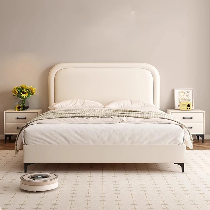 

Luxury Children Bed Headboards Modern Bedroom Double Wooden Storage Bed Floor Design European Letto Matrimoniale Home Furniture