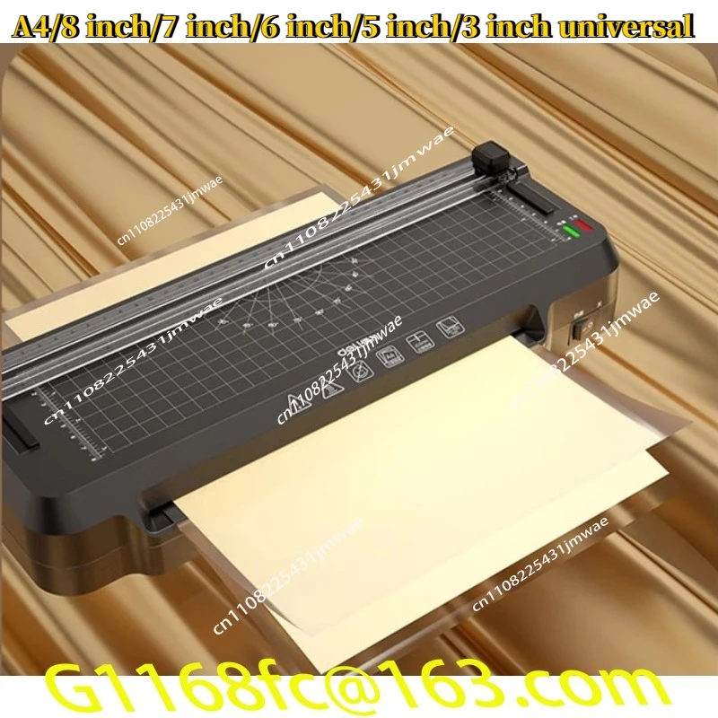 GQ400 Plastic Sealing Machine Small Cutting Rounded Corner Three in One Laminating Machine A4 Laminating Machine