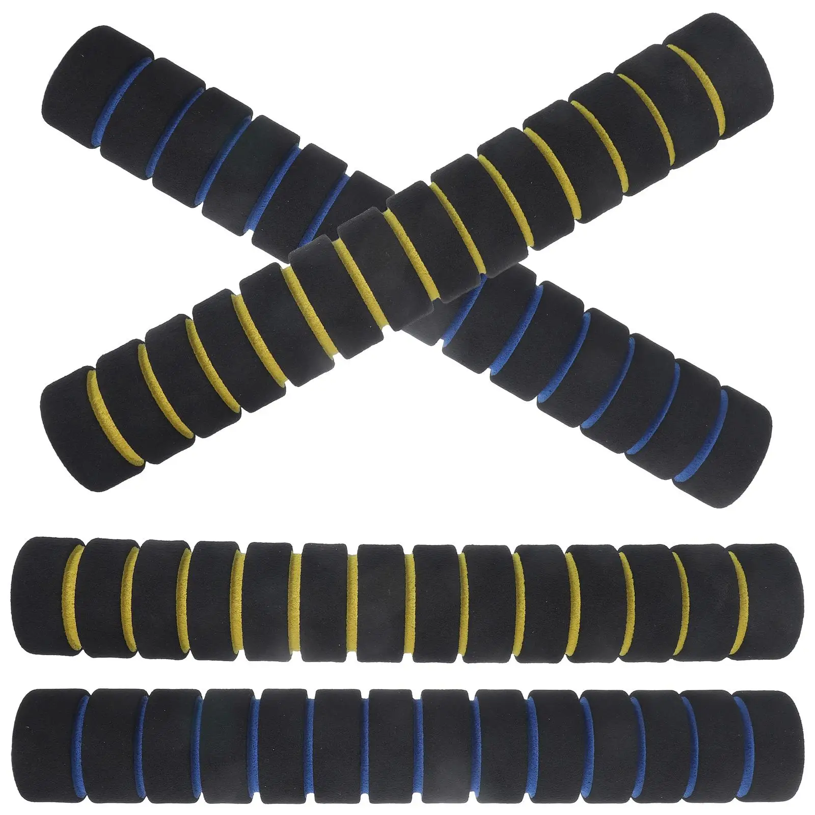 

3 Pairs Green Kayak Accessories Non-Slip Sponge Grips Protective Cover Boat Paddle Sponge Handle Cover Wraps