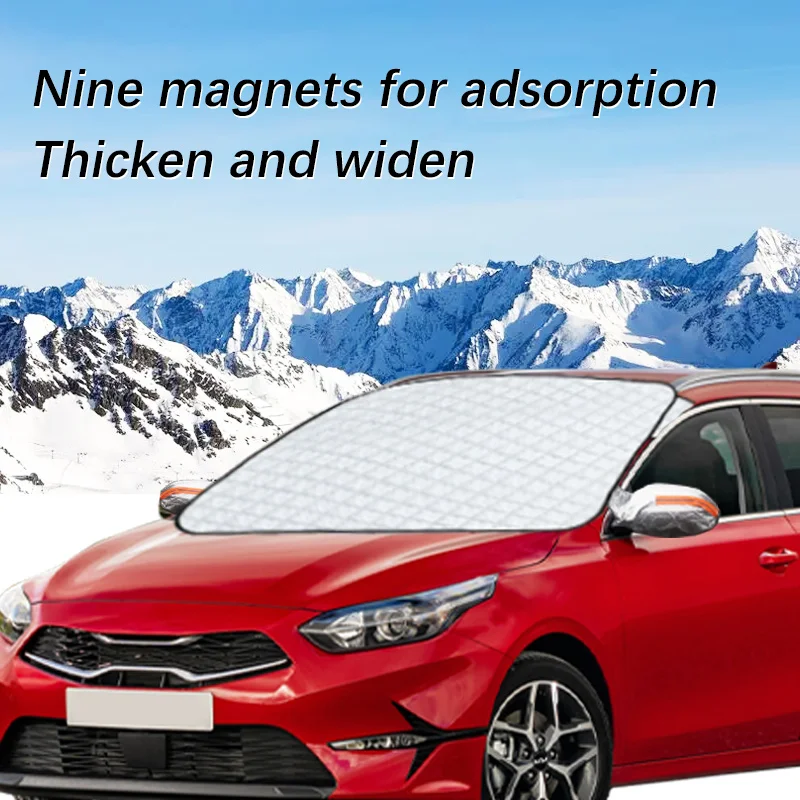 Auto Exterior Accessories For KIA Ceed Winter Car Snow Shield Shade Front Windshield  Waterproof Ice-Frost Sunshade Cover