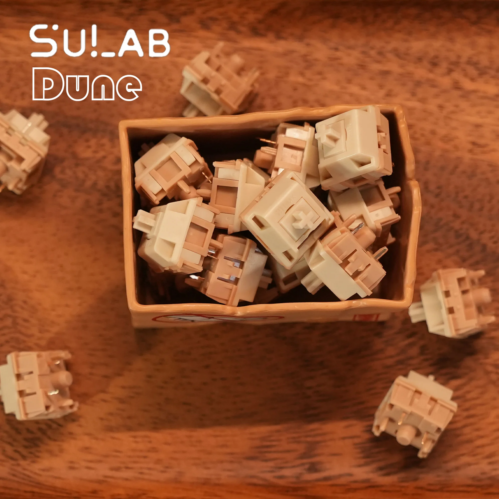 

SuLab HMX Dune Paragraph Switch Prelubricate Hot Swap 30/42/50g Trigger Custom Switch for Mechanical Keyboard Accessories Gifts