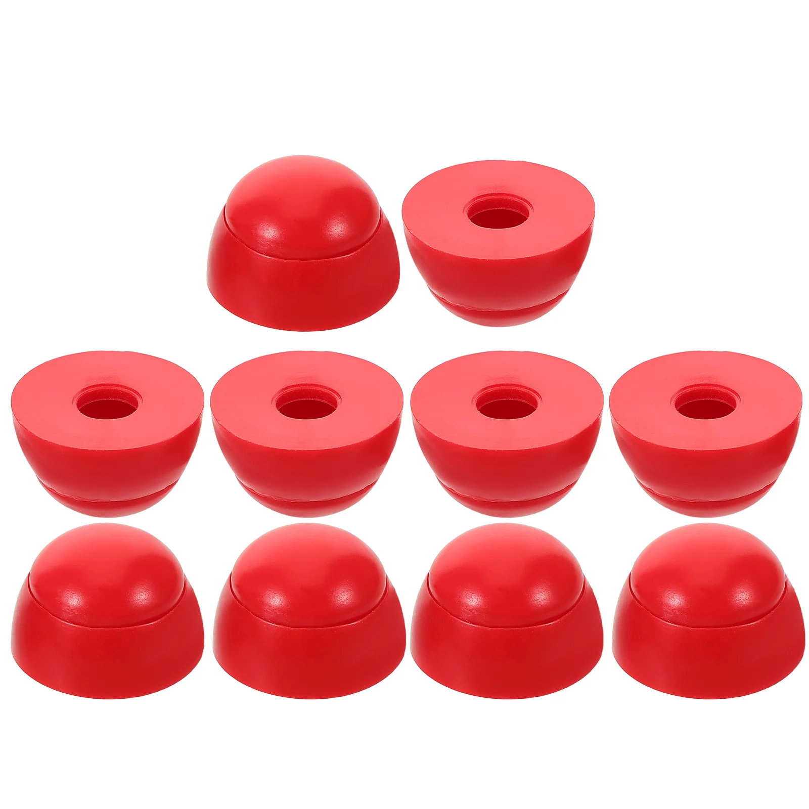 

10Pcs Playground Nut Caps Plastic Safety Covers Anti Scratch Design Bright Colors Durable Protective Bolt Covers for Kids Play