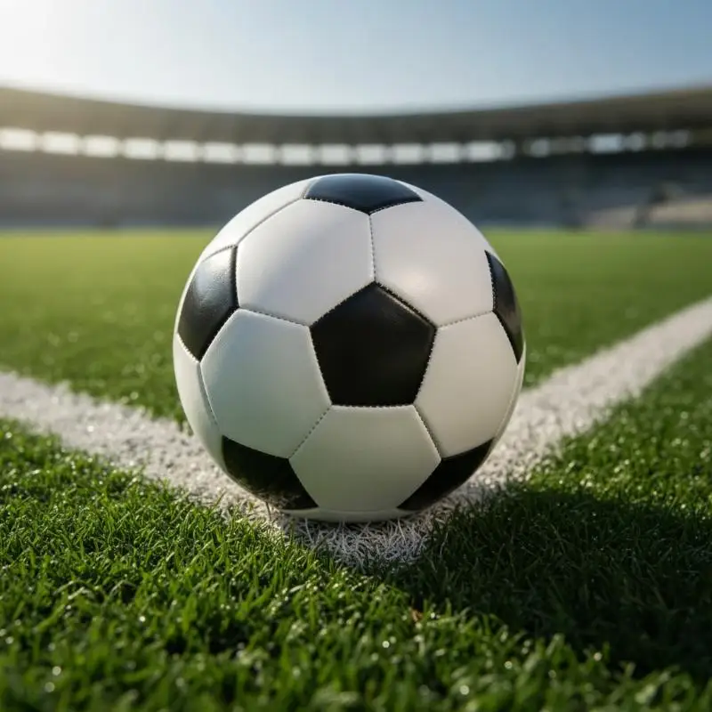 Size 5 Official Soccer Ball Leakproof Wear Resistant Elastic Rubber Perfect Gift for Teen Campus Football Lovers