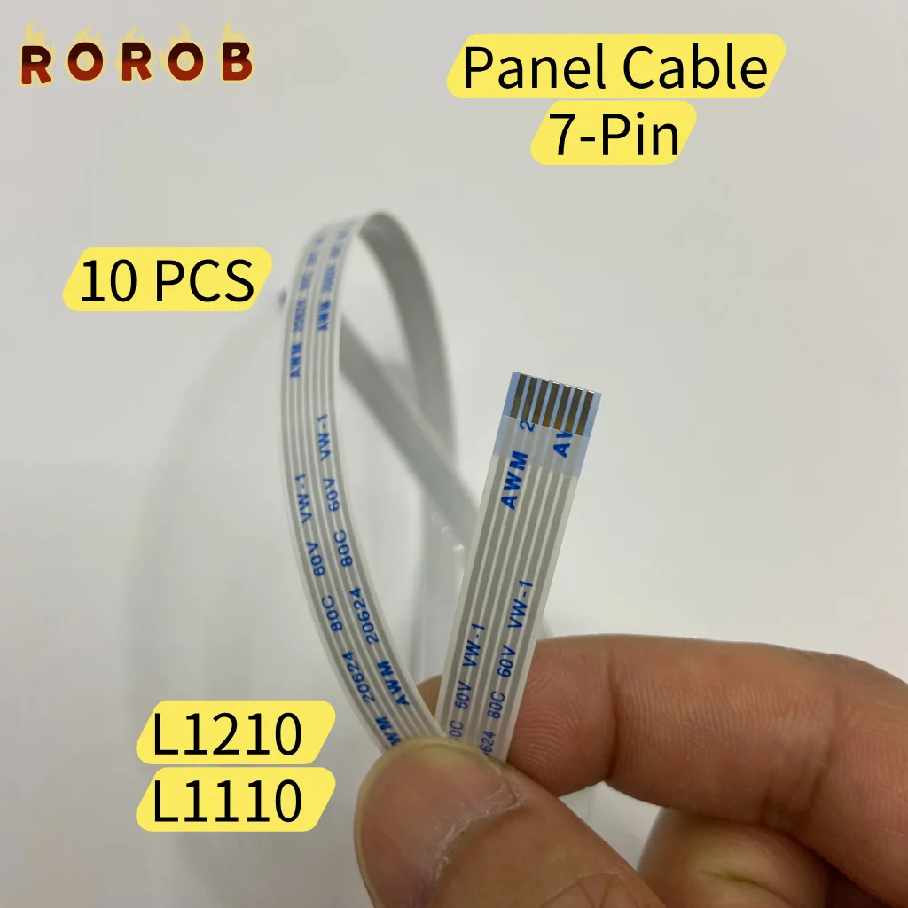 7-Pin Switch Control Panel Flex Ribbon Cable for Epson L1210 L1218 L1110 Printer 7 Pins FFC Flat Flexible Cable