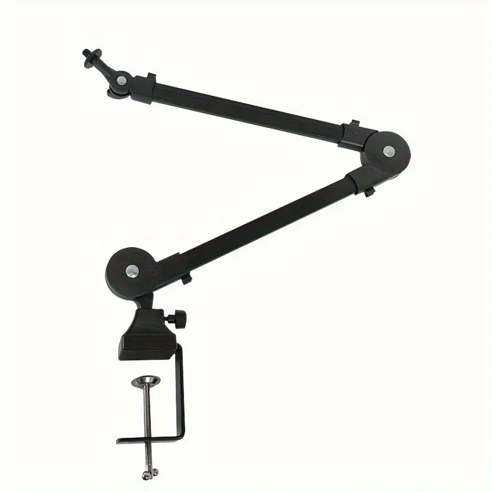 Microphone Arm Stand, With Mic Clip And Cable Ties For Blue Yeti Snowball Hyper X QuadCast SoloCast Fifine Gaming