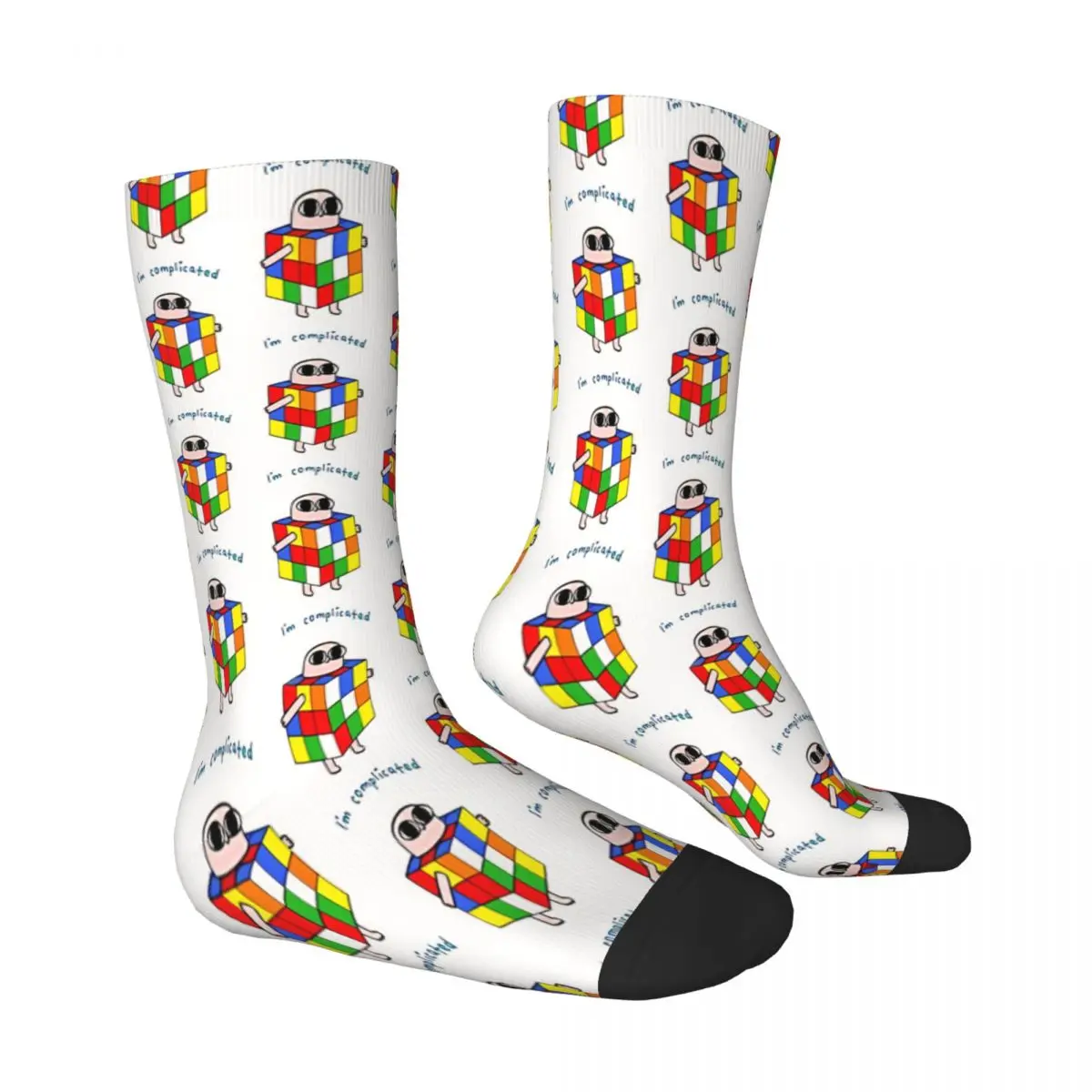 I Am Complicated Ketnipz Socks Male Mens Women Autumn Stockings Printed