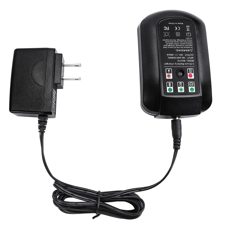 WA3732ที่ชาร์จแบตเตอรี่ลิเธียม worx 20V ที่ชาร์จแบบแยก WA3578 WA3575 WA3520 WA3525