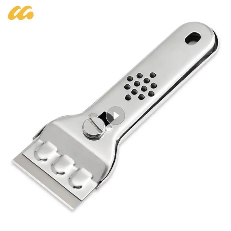 Paint Scraper Tool Kitchen For Ceramic Induction Cooktops Multifunction Glass Ceramic Hob Scraper Cleaner Tools  With Blades