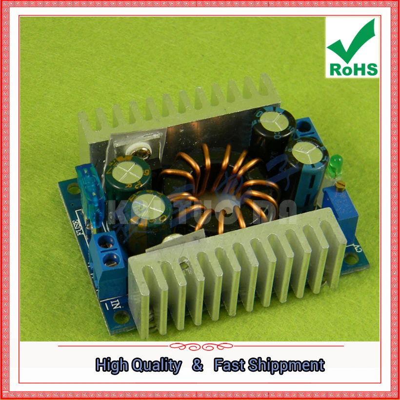 DC-DC Step Up Boost Module Mobile Car Laptop Power Supply Board 8v-32V L 9v-46V 150W High Power Converter 0.17KG Booster