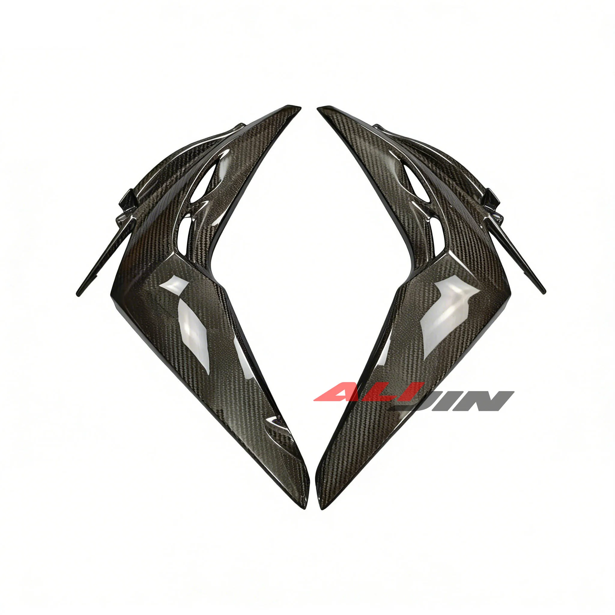 

Motorcycle Real Dry Carbon Fiber Fairing Panel Cowling For KAWASAKI Z1000 2014-2025 Side Front Fairings Panels Protector Covers