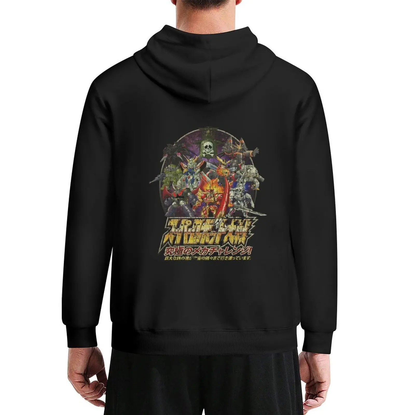 

SRW Mecha Fight Team Hoodie men's autumn clothes autumn winter clothes mens clothes men's oversize hoodie