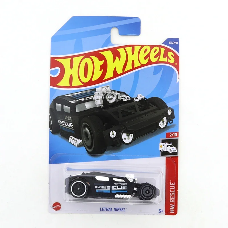 2021-74 2022-121 LETHAL DIESEL Original Hot Wheels Mini Alloy Coupe 1/64 Metal Diecast Model Car Kids Toys Gift