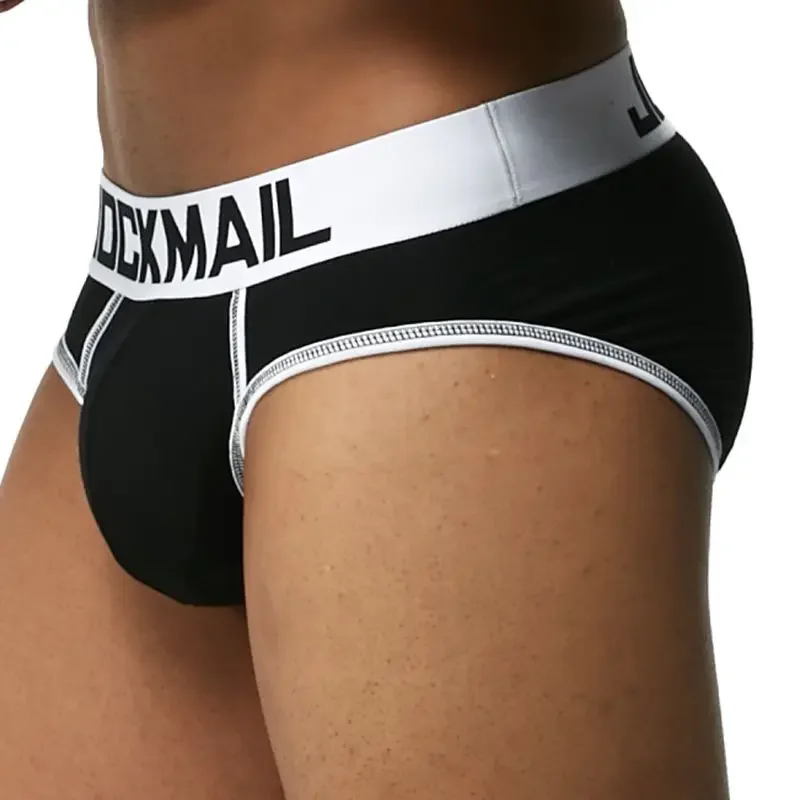 JOCKMAIL Brand Men Underwear Penis Pouch Sexy Push Up Gay Penis Pouch Men Briefs Male Panties Calzoncillos Hombre Gay Underwear