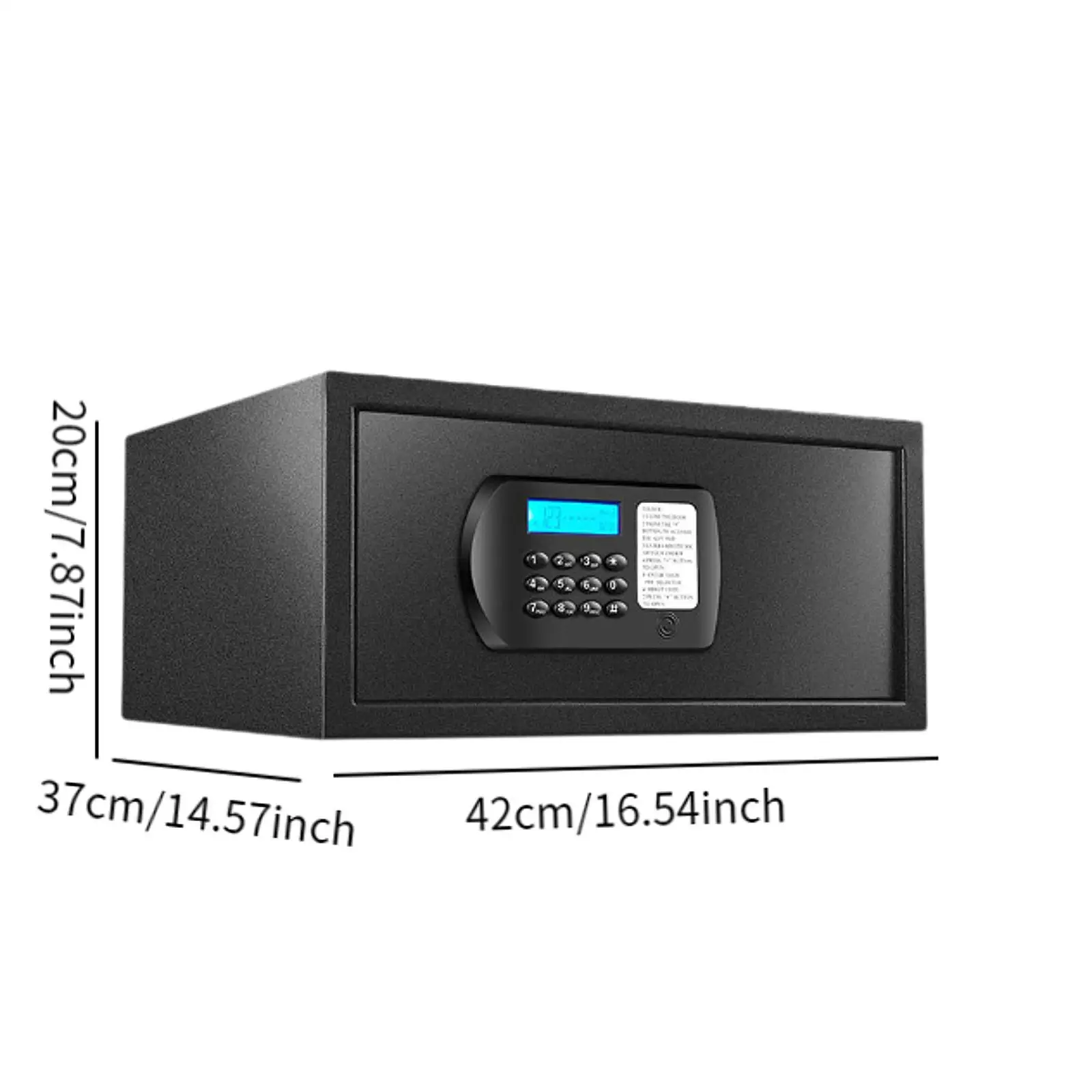 صندوق الأمان الرقمي، صندوق قفل بكلمة مرور، صندوق الأمان لمستندات الفنادق #6