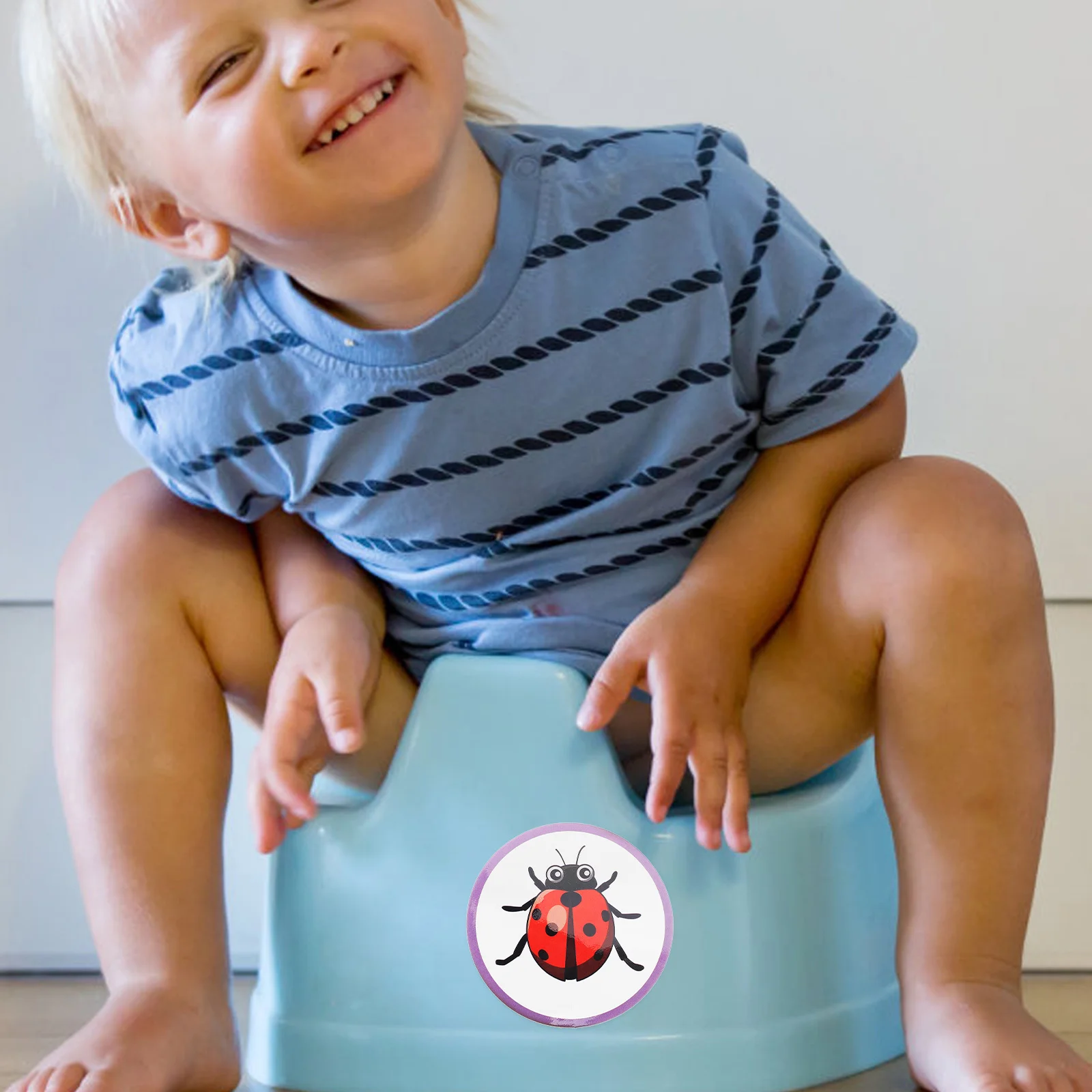 

10pcs Thermochromic Potty Training Stickers Cartoon Animal Designs Heat Sensitive Toilet Seat Stickers For Durable Adhesive