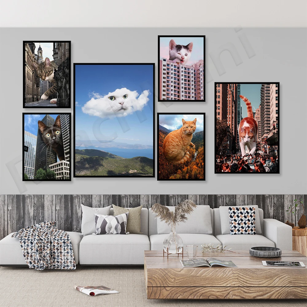 Cute Cat Poster, Ta…