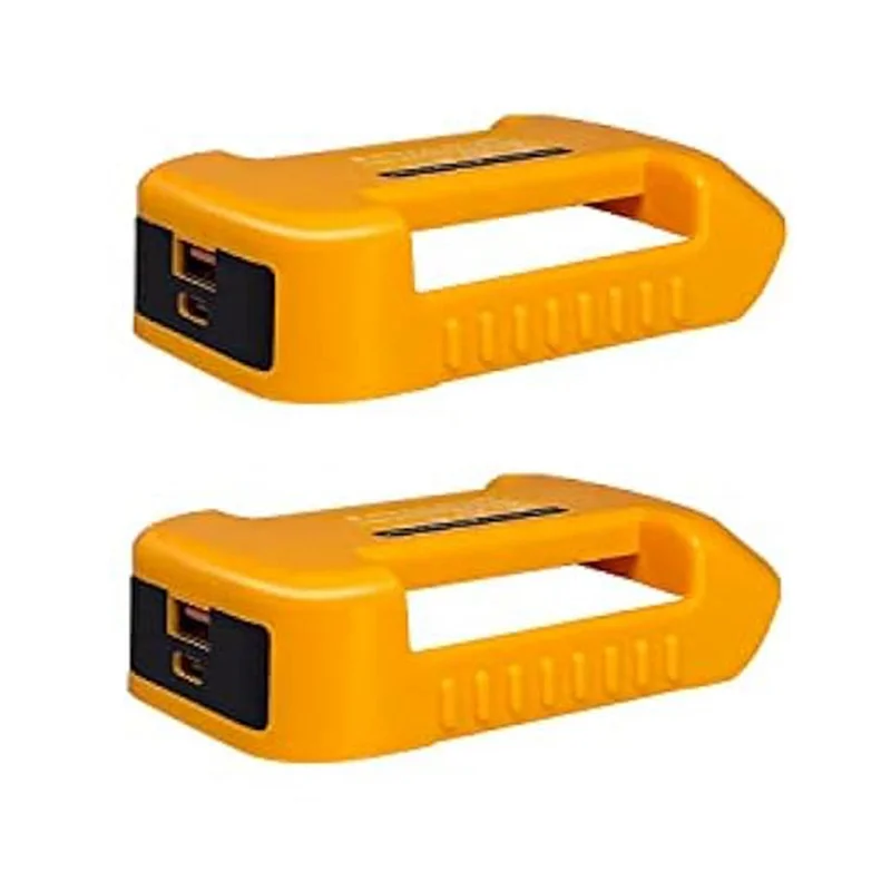 AB47-2Pack USB مهايئ شاحن لبطارية 20 فولت مع شحن سريع محول عجلة الطاقة شاحن USB (محول فقط) متين