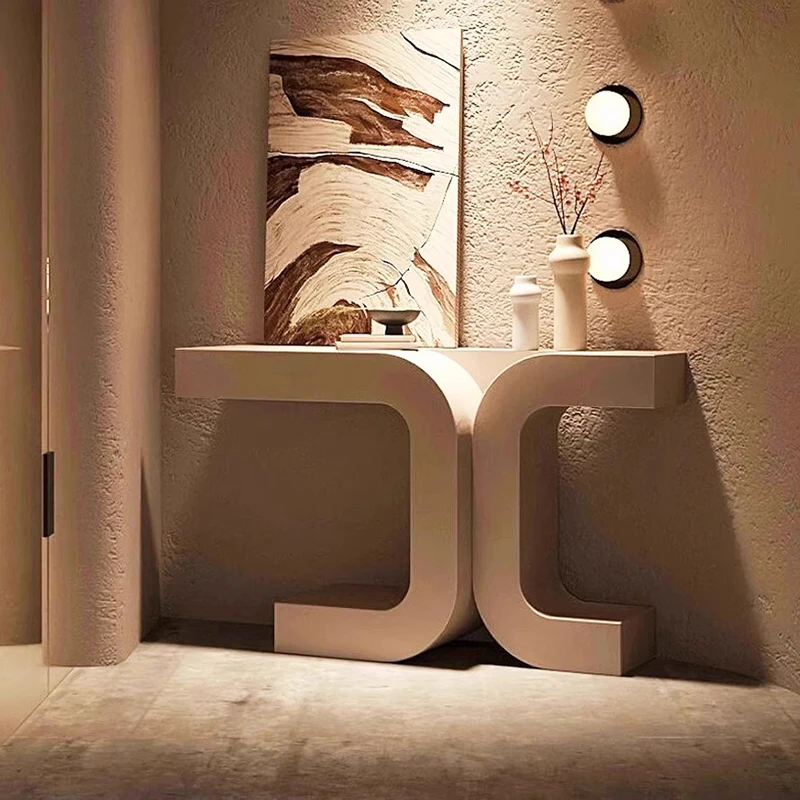 

Italian Unique Console Table Minimalist Design Elegant Trendy Console Table Living Room Entrance Wohnzimmer Tisch Furniture