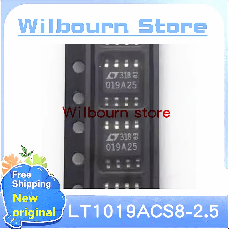 

5PCS~20PCS/LOT LT1019ACS8-2.5 LT1019ACS8-2.5#PBF 019A25 O19A25 SOP8 Mxsyuan New original