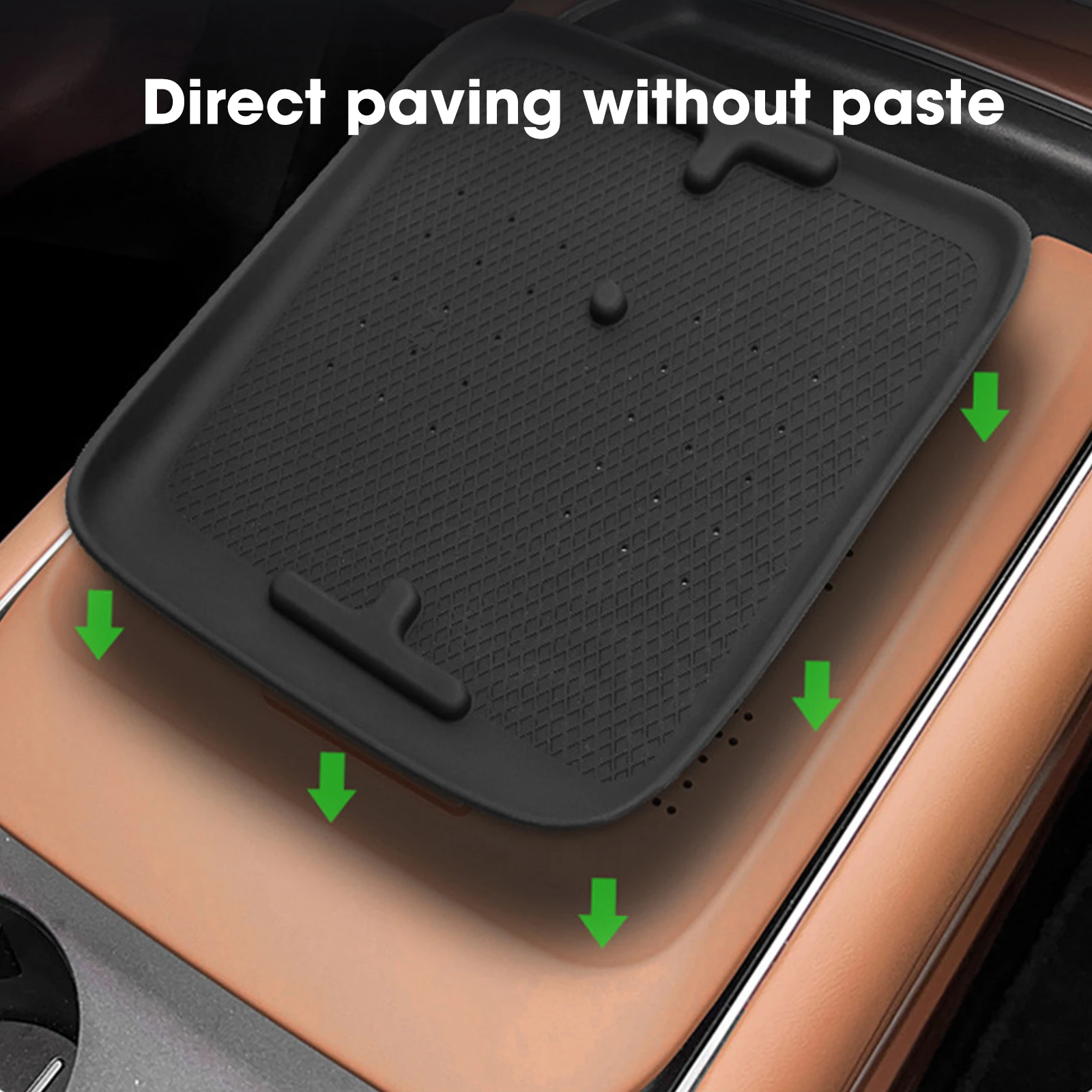 For DONGFENG Voyah Free 2024 Wireless Phone Charging Car Anti-Skid Interior Decoration Pad Silicone