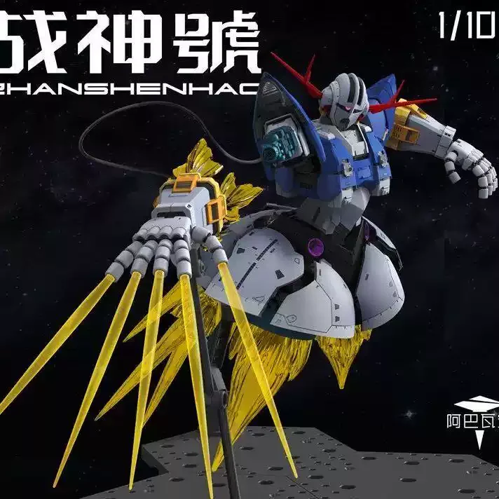 

1/100 Zeong Msn-02 Rg Mg Abwk Model Kit Enlarged Version Assembly Action Figure Anime Collectible Pvc Robot Toy Gift