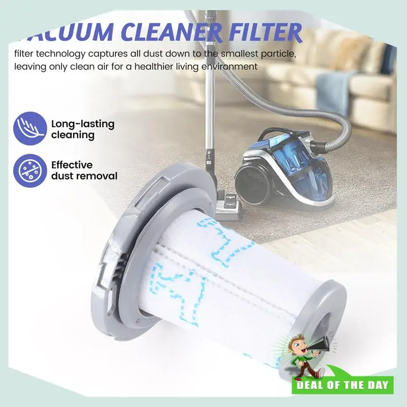 تسليم خلال 24 ساعة لمرشح Rowenta ZR009006 للمكنسة الكهربائية اللاسلكية X-Force Flex 8.60 القابلة للغسل