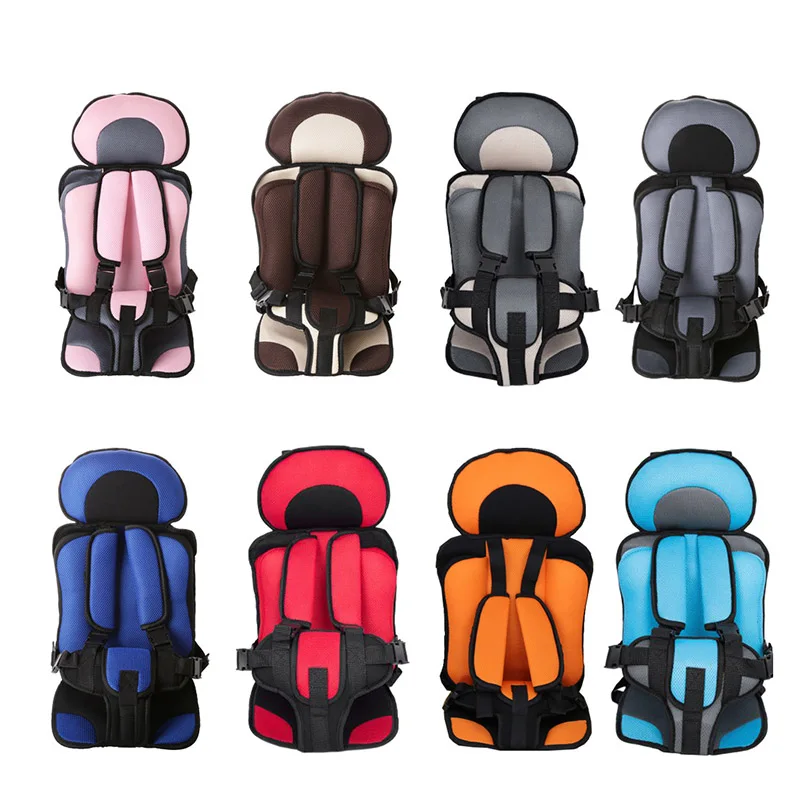 Child Safety Seat Mat for 9 Months To 12 Years Old Breathable Chairs Mats Kids Car Seat Cushion Adjustable Stroller Seat Pad