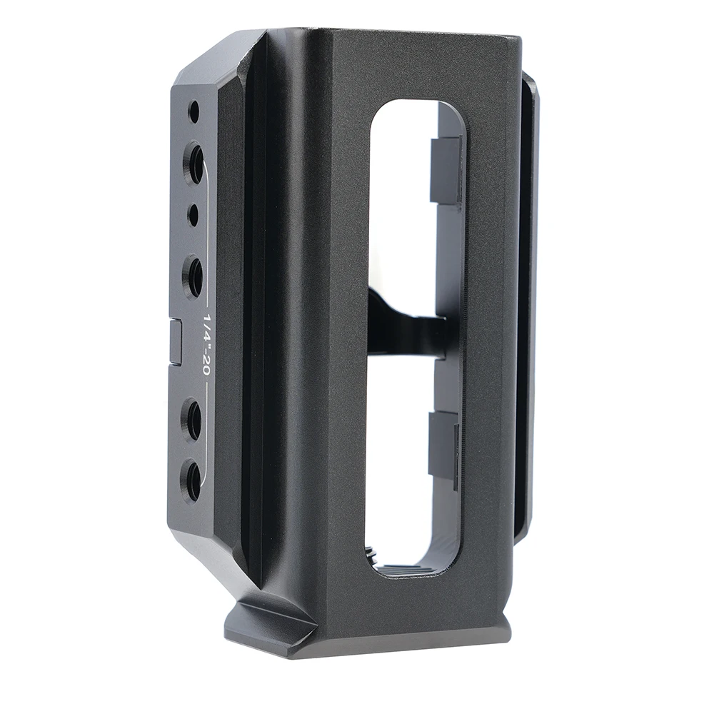 FOTGA Käfig für Pocket 3/4/4P Erweiterungsadapter Zubehör für DJI Osmo Pocket 3 Aluminium-Schutzkäfig Metallhalterungsadapter – Detail 27