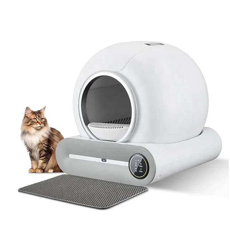 Hot Selling Cat Toilet Self Cleaning Automatic Smart Litter Box With Safety Protection